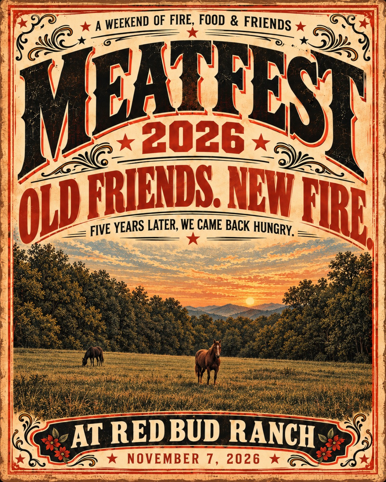 Meat Fest 2026 poster